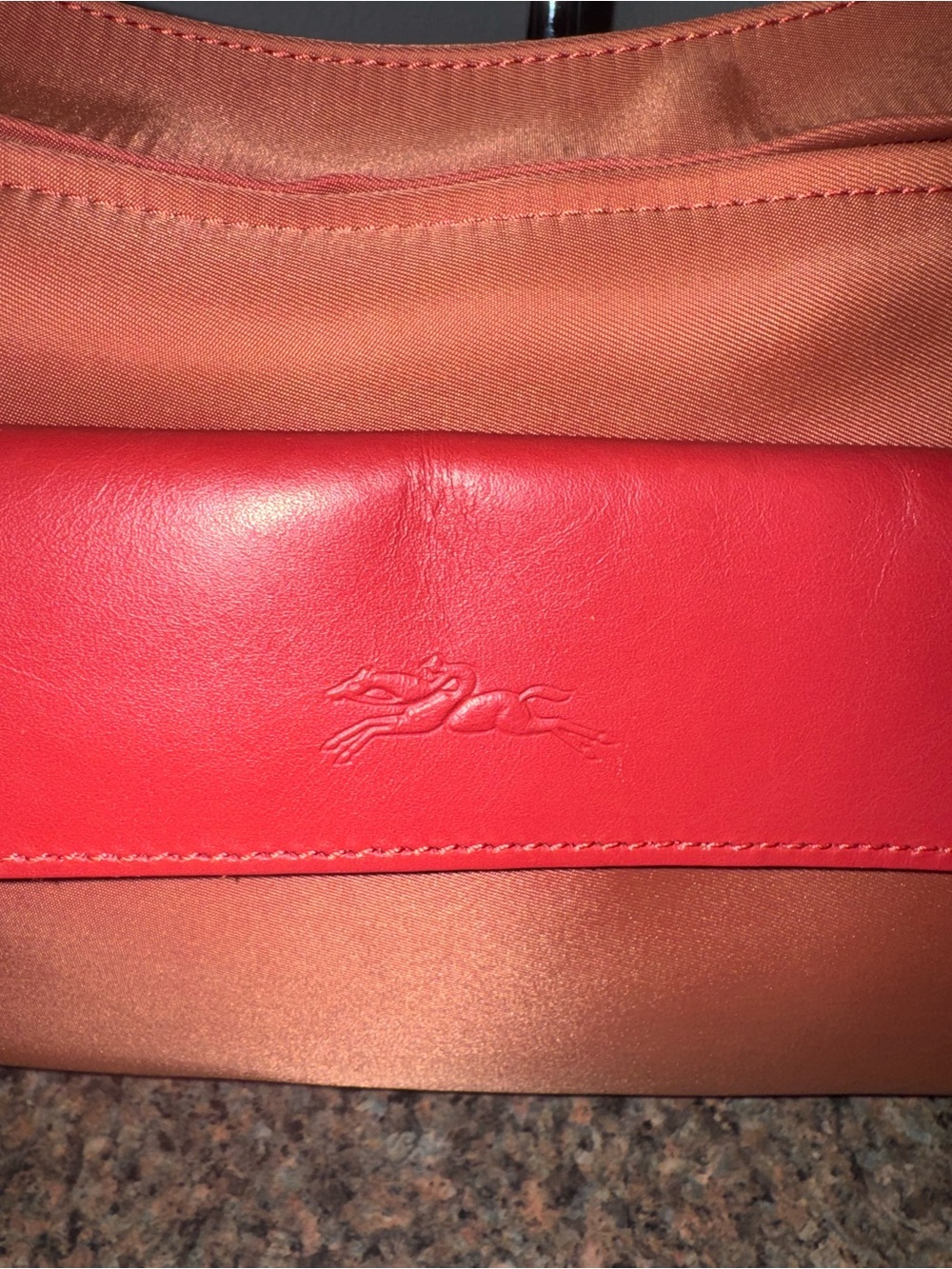 Longchamp authentic Planètes Crossbody Messenger Bag EUC - Picture 4 of 12